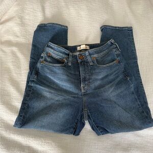 Madewell Petite Perfect Vintage Straight Leg Jeans